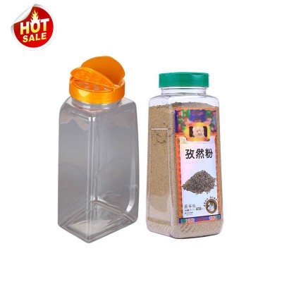 Plastic Bottles with Flip tops for Spices Powder 500grams