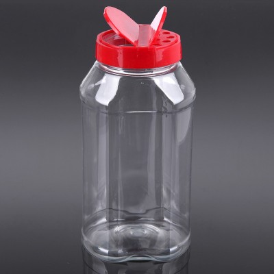 Food grade 900cc spice plastic bottle for paper