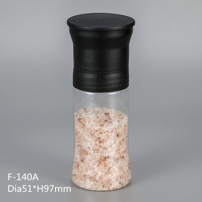 High Quality Manual Pepper Mill/Plastic Black Pepper Grinder