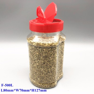 500ML Plastic Spice Shaker Bottle for Curry powder